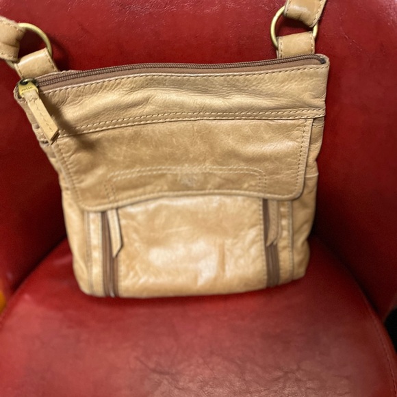 Fossil leather purse with built in wallet - Picture 1 of 9